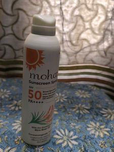 moha sunscreen spray