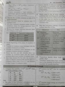 Loyola EC Chemistry Volume 1 &amp; 2 class 12 th. 2022