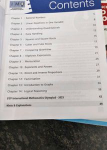 Olympiad Workbooks (Class 8)