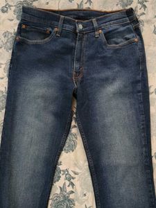 Levi's straight fit Navy Blue jeans