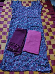 Printed Kurta Set with Dupatta