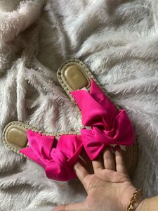 H&amp;M Pink Bow 🎀 Pinteresty Espadrille Flats