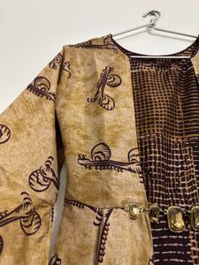 Elegant Printed Kurta Set with Jacket