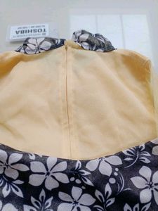Beautiful Yellow Gown for Girls