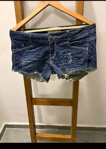 Beautiful Distressed Denim Shorts