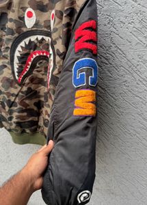 Camouflage Bomber Jacket