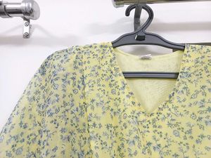 Floral Ditsy Print Butter Yellow Midi Dress💛