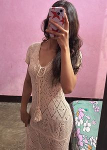 Crochet Maxi Dress