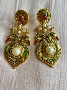 Quick Sale ✨Peacock Earrings | Festive Must-Have
