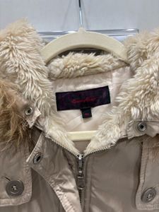 Women’s cream parka jacket