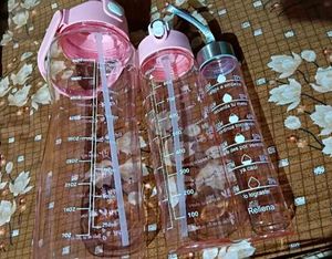 Vibrant Motivational Water Bottles