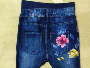Denim Looking Leggins