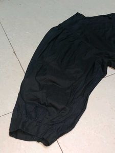 Black Puff Sleeve Top