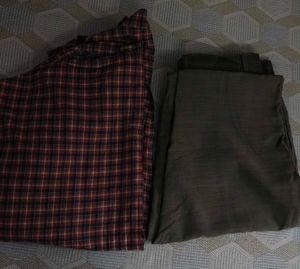 Men's Plaid Shirt and Khaki Pants offer