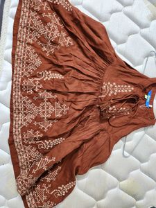 Boho Embroidered Kurta