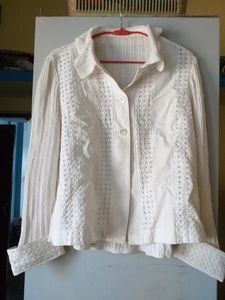 Korean Style White Shirt