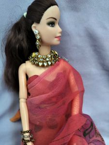 Cute Doll  saree