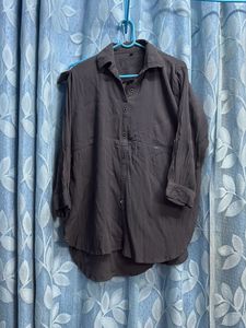 grey shirt style tunic