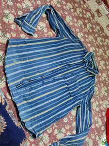 Stylish Striped Long Sleeve Shirt for Men