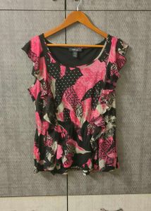 Black Party Wear Top