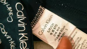 Calvin Klein Logo Crop Top