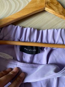 High-Waisted Linen-Blend Cropped Wide-Leg Pants