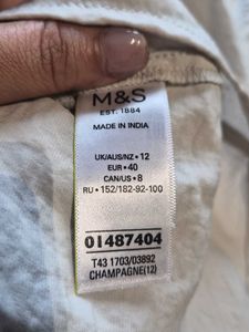 M&amp;S Lightweight V-Neck Tunic Top