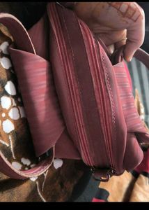Chic Dusty Rose Clutch 2 Chain Not Used Much