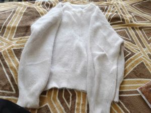 2 Stylish Fuzzy Knit Sweater
