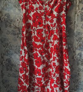 Ruffle Floral Dress