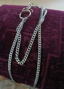 Stylish Silver Chain Belt