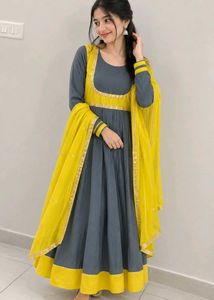 designer anarkali suit