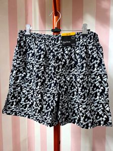 Zudio Printed Sleep Shorts Pack of 2
