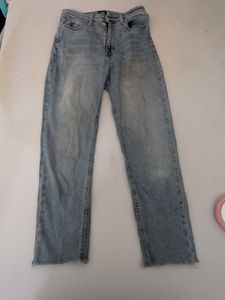 High Waisted Wide Leg Jeans
