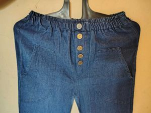 Blue Denim Pants