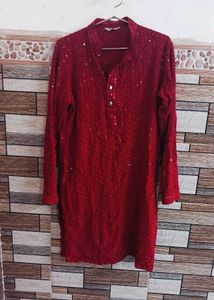 Red Kurta
