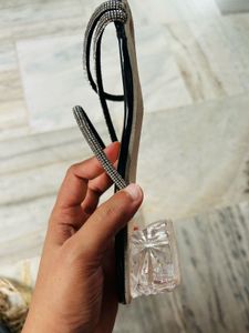 Sparkling Block Heels Mules