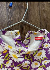 Floral Baby Bodysuit Dress