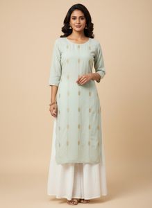Elegant Embroidered Kurta Set
