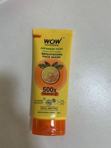 WOW Skin Science Japanese Yuzu Face Wash