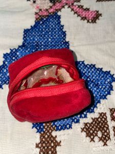 Strawberry Keychain Pouch