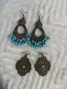 Ethnic Earring Combo Jhumkas