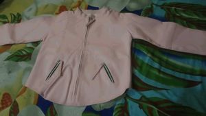 Pink Moto leather Jackets