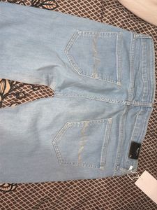 Light Wash Denim Jeans