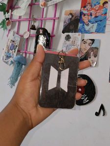 K-pop BTS suga photocard Keychain✨