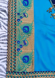 new catalogue Peacock design saree