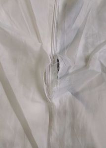 white floral stylish sleveless frock