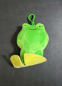 Cute Frog Plush Keychain