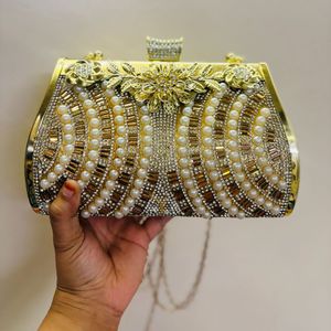 Exquisite Embellished Clutch Bag