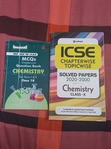 Icse Arihant Past Papers And Chemistry Mcq Pra